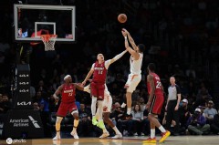 阿德巴约29分布克24+9+9 热火险胜太阳