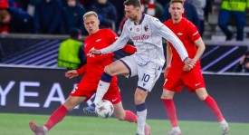 欧联附加赛首回合，21岁阿根廷新星制胜球助意甲劲旅博洛尼亚先拔头筹