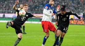 德甲爆冷！第14名汉堡主场逼平领头羊拜仁，拜仁连续两轮未尝胜绩