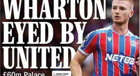 曼联若重返欧冠计划砸6500万引进沃顿 现场观赛水晶宫检验新星潜力