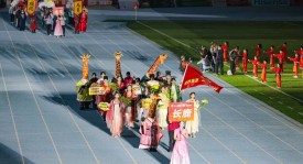 佛山顺德“德甲”足球联赛开幕式暨揭幕战激情打响