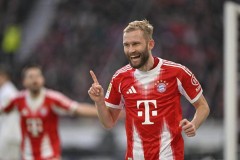 德甲最新战报：拜仁凯恩三球助队大胜 稳居积分榜首领先莱比锡8分